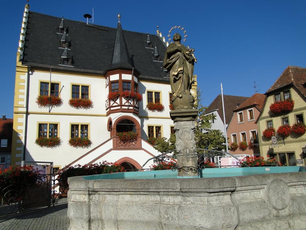 Hotel Schwarzes Ross Schwarzach am Main Exteriér fotografie